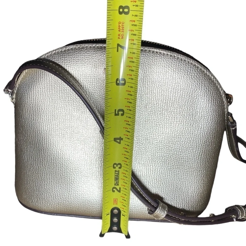 Kate Spade Leather Crossbody Bag in Gold
